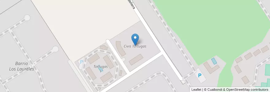 Mapa de ubicacion de Civis Tortugas en アルゼンチン, ブエノスアイレス州, Partido De Escobar, Garín.