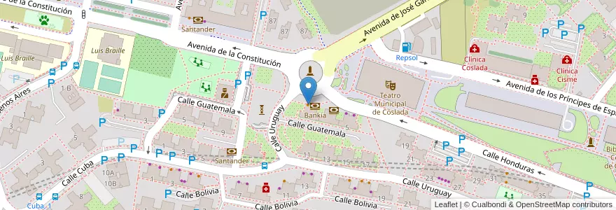 Mapa de ubicacion de Classic Café en Spagna, Comunidad De Madrid, Comunidad De Madrid, Área Metropolitana De Madrid Y Corredor Del Henares, Coslada.