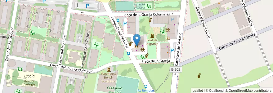 Mapa de ubicacion de Clece - Serveis Socials en İspanya, Catalunya, Barcelona, Baix Llobregat, El Prat De Llobregat.