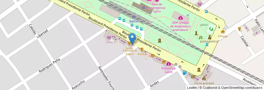 Mapa de ubicacion de Cleto`s en Argentinië, Buenos Aires, Partido De Escobar, Garín.