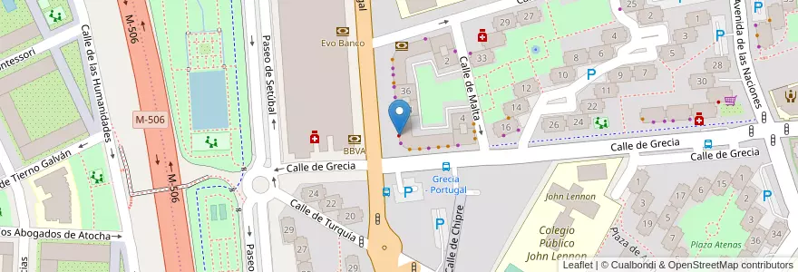 Mapa de ubicacion de Clínica Dental Cora en Espagne, Communauté De Madrid, Communauté De Madrid, Área Metropolitana De Madrid Y Corredor Del Henares, Fuenlabrada.
