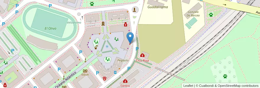 Mapa de ubicacion de Clínica dental El Parque en Испания, Мадрид, Мадрид, Área Metropolitana De Madrid Y Corredor Del Henares, Coslada.