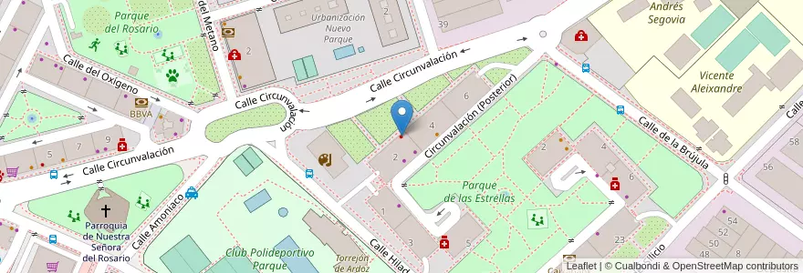 Mapa de ubicacion de Clínica Dental Nexus en Spagna, Comunidad De Madrid, Comunidad De Madrid, Área Metropolitana De Madrid Y Corredor Del Henares, Torrejón De Ardoz.