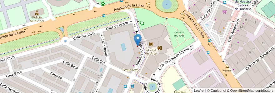 Mapa de ubicacion de Clínica dental Segurident en Испания, Мадрид, Мадрид, Área Metropolitana De Madrid Y Corredor Del Henares, Torrejón De Ardoz.