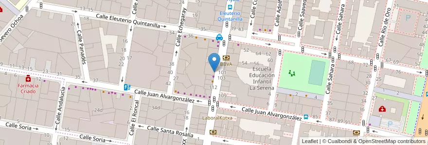 Mapa de ubicacion de Clínica San Ezequiel en إسبانيا, أستورياس, أستورياس, خيخون.