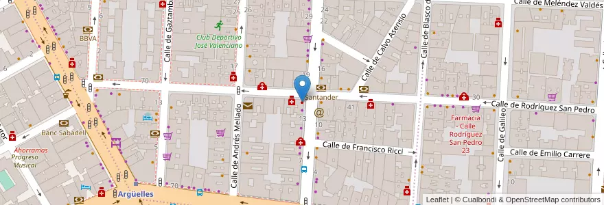 Mapa de ubicacion de Clínica Souki en Испания, Мадрид, Мадрид, Área Metropolitana De Madrid Y Corredor Del Henares, Мадрид.