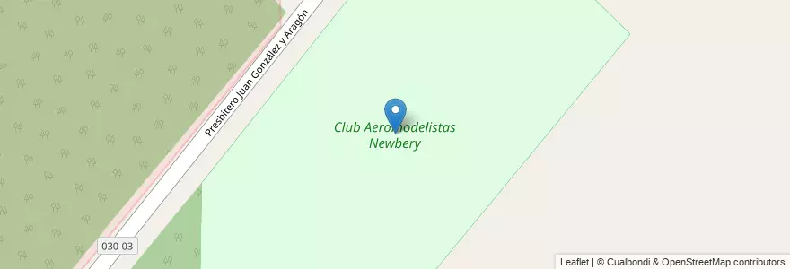 Mapa de ubicacion de Club Aeromodelistas Newbery en 阿根廷, 布宜诺斯艾利斯省, Partido De Ezeiza, Aeropuerto Internacional Ezeiza.