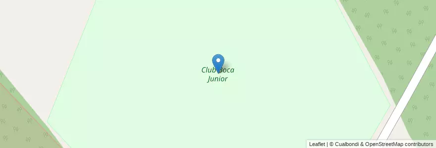Mapa de ubicacion de Club Boca Junior en アルゼンチン, ブエノスアイレス州, Partido De Ezeiza, Aeropuerto Internacional Ezeiza.
