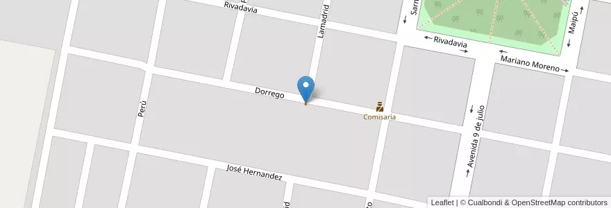 Mapa de ubicacion de Club Deportivo Independiente en Аргентина, Санта-Фе, Departamento Castellanos, Municipio De Ataliva.
