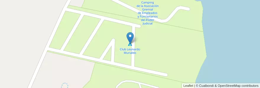 Mapa de ubicacion de Club Leonardo Murialdo en الأرجنتين, تشيلي, Mendoza, Departamento Luján De Cuyo, Distrito El Carrizal.