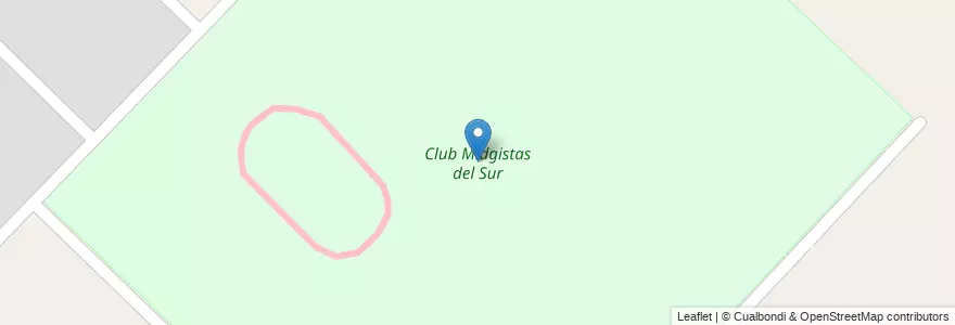 Mapa de ubicacion de Club Midgistas del Sur en آرژانتین, استان بوئنوس آیرس, Partido De Bahía Blanca, Bahía Blanca.