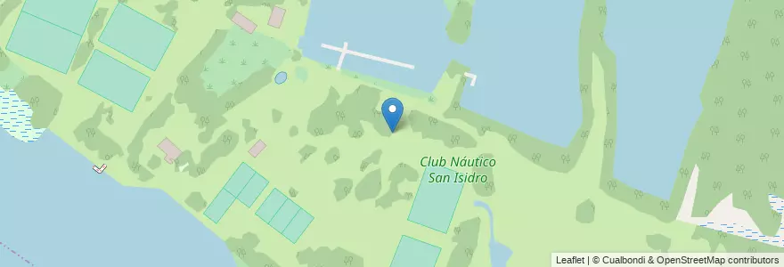 Mapa de ubicacion de Club Náutico San Isidro en Argentina, Provincia Di Buenos Aires, Primera Sección.