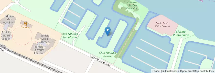 Mapa de ubicacion de Club Náutico Victoria en Argentinië, Buenos Aires, Partido De San Fernando, Victoria.
