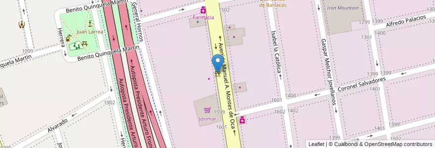 Mapa de ubicacion de Club Santa Lucía, Barracas en آرژانتین, Ciudad Autónoma De Buenos Aires, Comuna 4, Buenos Aires.