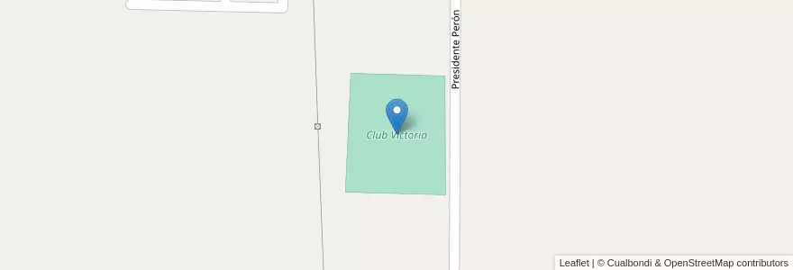 Mapa de ubicacion de Club Victoria en アルゼンチン, コリエンテス州, Departamento Curuzú Cuatiá, Municipio De Curuzú Cuatiá.
