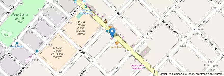 Mapa de ubicacion de CM-Rodamientos, Monte Castro en آرژانتین, Ciudad Autónoma De Buenos Aires, Buenos Aires, Comuna 10.
