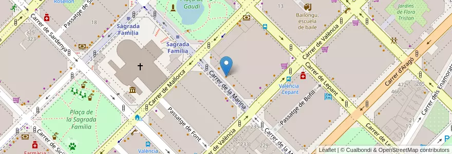 Mapa de ubicacion de Coffe time en 西班牙, Catalunya, Barcelona, Barcelonès, Barcelona.