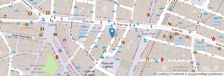 Mapa de ubicacion de Cofi en Spain, Community Of Madrid, Community Of Madrid, Área Metropolitana De Madrid Y Corredor Del Henares, Madrid.