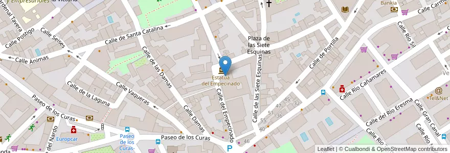 Mapa de ubicacion de Colegio Convento de mercedarios descalzos de la visitación de nuestra señora en Испания, Мадрид, Мадрид, Área Metropolitana De Madrid Y Corredor Del Henares, Alcalá De Henares.