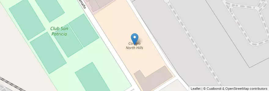 Mapa de ubicacion de Colegio North Hills en Argentinien, Provinz Buenos Aires, Partido Del Pilar, La Lonja.