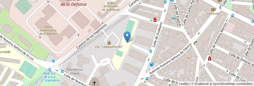 Mapa de ubicacion de Colegio Público Haití en España, Comunidad De Madrid, Comunidad De Madrid, Área Metropolitana De Madrid Y Corredor Del Henares, Madrid.