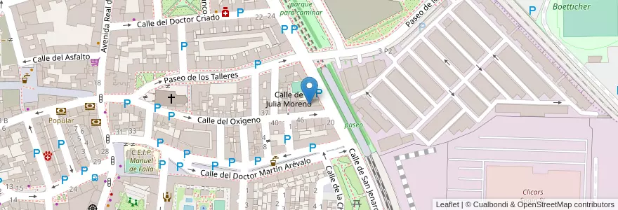 Mapa de ubicacion de Colegio Público San Roque en Sepanyol, Comunidad De Madrid, Comunidad De Madrid, Área Metropolitana De Madrid Y Corredor Del Henares, Madrid.