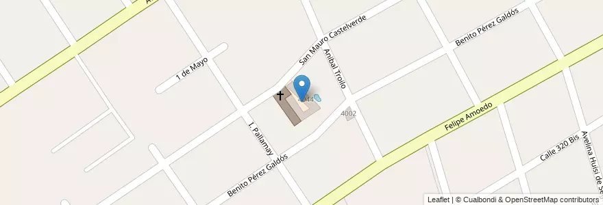 Mapa de ubicacion de Colegio San Clemente en Arjantin, Buenos Aires, Partido De Quilmes, Quilmes.