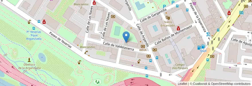 Mapa de ubicacion de Colegio San Javier en Испания, Мадрид, Мадрид, Área Metropolitana De Madrid Y Corredor Del Henares, Мадрид.