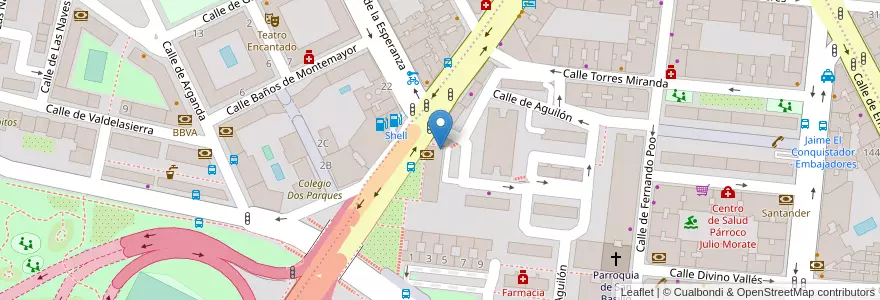 Mapa de ubicacion de Colegio San Javier en Spain, Community Of Madrid, Community Of Madrid, Área Metropolitana De Madrid Y Corredor Del Henares, Madrid.