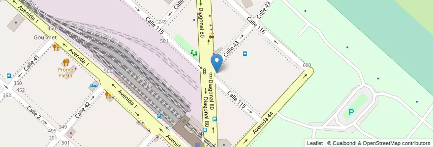 Mapa de ubicacion de Colegio San Vicente de Paul, Casco Urbano en Arjantin, Buenos Aires, Partido De La Plata, La Plata.