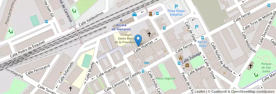 Mapa de ubicacion de Colegio Santa María de la Providencia en إسبانيا, منطقة مدريد, منطقة مدريد, Área Metropolitana De Madrid Y Corredor Del Henares, القلعة الحجارة.