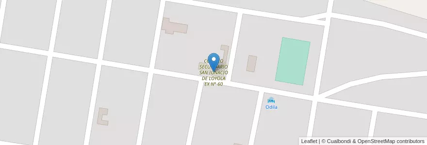 Mapa de ubicacion de COLEGIO SECUNDARIO SAN IGNACIO DE LOYOLA EX N° 60 en Argentinien, Salta, Rivadavia, Municipio De Santa Victoria Este.