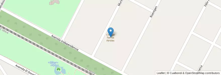 Mapa de ubicacion de Colegio Tierras Fértiles en Arjantin, Buenos Aires, Partido De Escobar, Ingeniero Maschwitz.