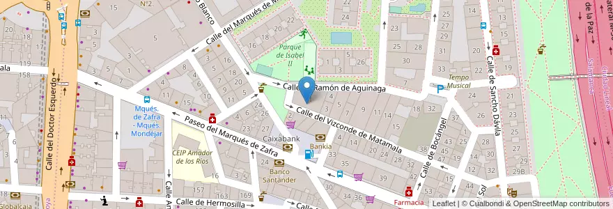 Mapa de ubicacion de Colegio Virgen de La Luz en 西班牙, Comunidad De Madrid, Comunidad De Madrid, Área Metropolitana De Madrid Y Corredor Del Henares, Madrid.