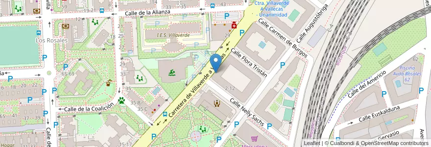 Mapa de ubicacion de Colorines en Испания, Мадрид, Мадрид, Área Metropolitana De Madrid Y Corredor Del Henares, Мадрид.