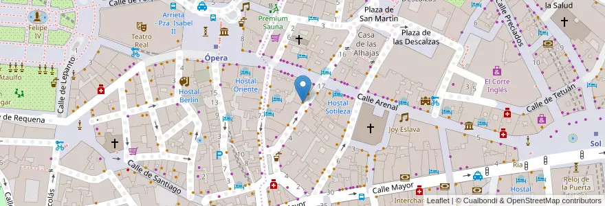 Mapa de ubicacion de Colors Coffee Shop en Espanha, Comunidade De Madrid, Comunidade De Madrid, Área Metropolitana De Madrid Y Corredor Del Henares, Madrid.