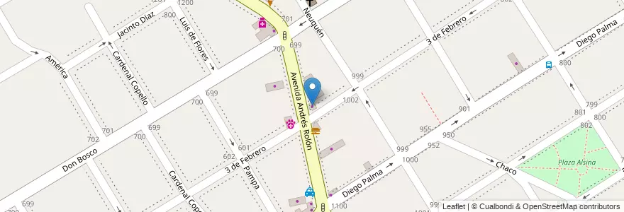 Mapa de ubicacion de Colorshop en الأرجنتين, بوينس آيرس, Partido De San Isidro, San Isidro.