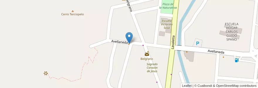 Mapa de ubicacion de Comedor Los patitos en 阿根廷, Salta, Los Andes, Municipio De San Antonio De Los Cobres.