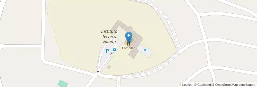 Mapa de ubicacion de Comedor en 아르헨티나, Córdoba, Departamento Capital, Pedanía Capital, Córdoba, Municipio De Córdoba.