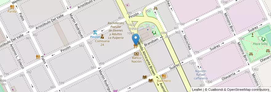 Mapa de ubicacion de Comida por Kilo, Boca en Argentina, Autonomous City Of Buenos Aires, Comuna 4, Autonomous City Of Buenos Aires.