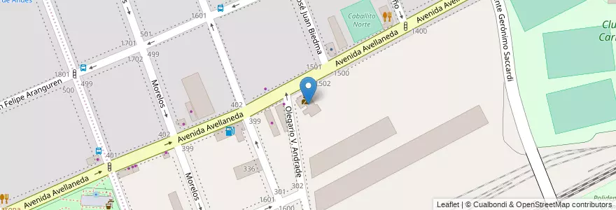 Mapa de ubicacion de Comisaria 13, Caballito en アルゼンチン, Ciudad Autónoma De Buenos Aires, Comuna 7, ブエノスアイレス, Comuna 6.