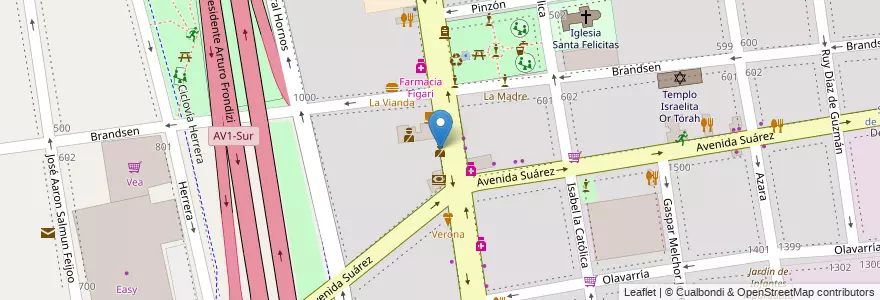 Mapa de ubicacion de Comisaría 26, Barracas en Arjantin, Ciudad Autónoma De Buenos Aires, Comuna 4, Buenos Aires.