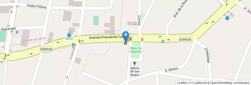 Mapa de ubicacion de Comisaria 3 en 아르헨티나, Catamarca, Departamento Capital, Municipio De San Fernando Del Valle De Catamarca, San Fernando Del Valle De Catamarca.