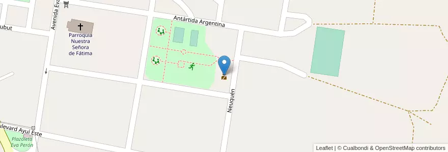 Mapa de ubicacion de Comisaría 6ta en Argentinië, Entre Ríos, Departamento Concordia, Distrito Suburbios, Concordia, Concordia.