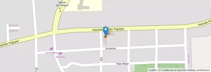 Mapa de ubicacion de Comisaría Seccional Tercera de Eldorado - UR III en Arjantin, Misiones, Departamento Eldorado, Municipio De Eldorado, Eldorado.
