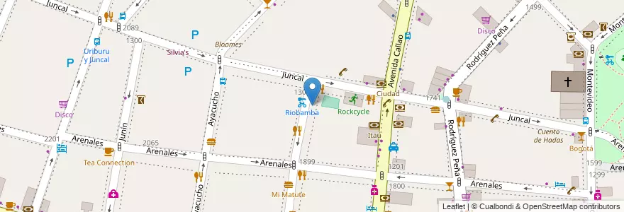 Mapa de ubicacion de Como en Casa, Recoleta en الأرجنتين, Ciudad Autónoma De Buenos Aires, Comuna 2, Buenos Aires.