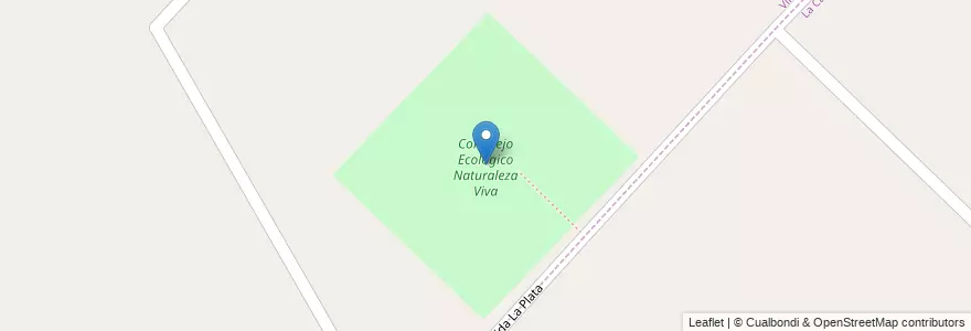 Mapa de ubicacion de Complejo Ecológico Naturaleza Viva en 아르헨티나, 부에노스아이레스주, Partido De Florencio Varela, Villa San Luis.