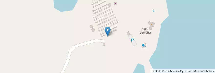 Mapa de ubicacion de Complejo Turístico y Recreativo La Florida - UNSL en アルゼンチン, サンルイス州, Coronel Pringles, Comisión Municipal De El Trapiche.