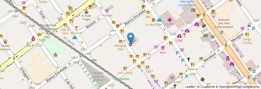 Mapa de ubicacion de Comunidad Amijai, Belgrano en アルゼンチン, Ciudad Autónoma De Buenos Aires, ブエノスアイレス, Comuna 13.
