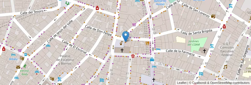 Mapa de ubicacion de con-a-che en Spanien, Autonome Gemeinschaft Madrid, Autonome Gemeinschaft Madrid, Área Metropolitana De Madrid Y Corredor Del Henares, Madrid.